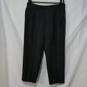 Unbranded | 18 inch waist measured | Dark Navy Pleated Dress Pants